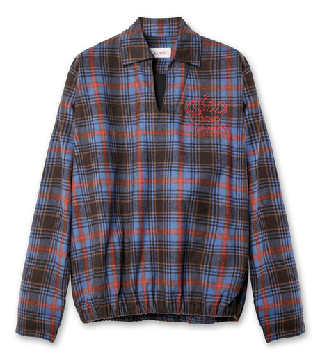 thames mmxx リング テムズ MMXX. - THAMES MMXX. | TARTAN DRILL TOP-Red-Sの通販
