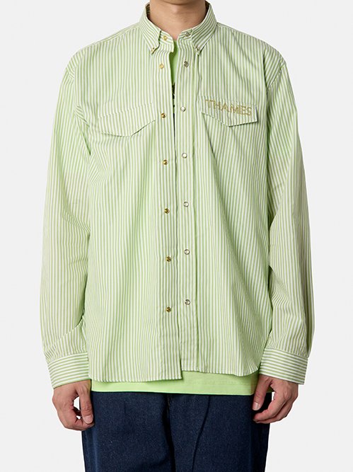テムズ MMXX. - THAMES MMXX. | THE E.P SHIRT-Green-Mの通販