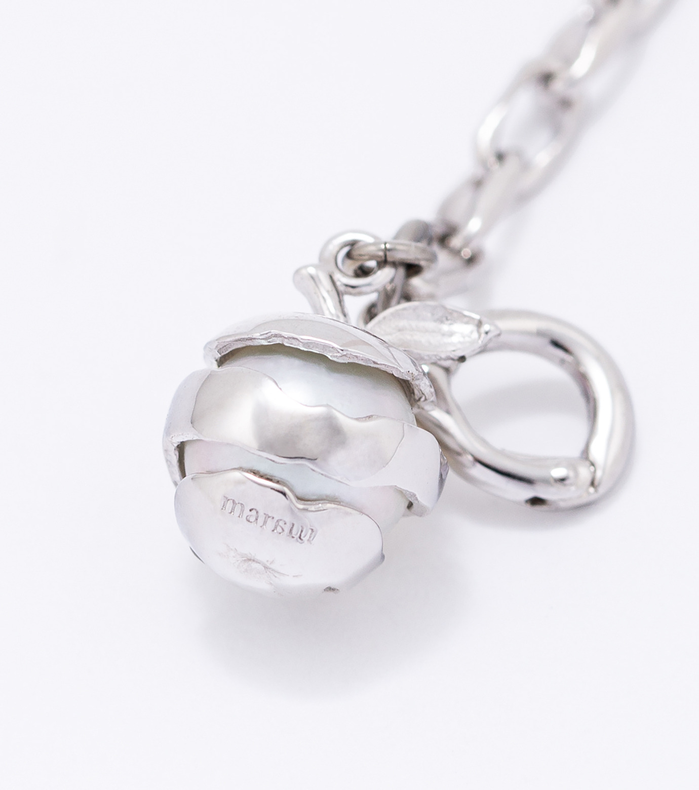 マロ - maraw | maraw pearl chain necklace short-White-Sの通販 
