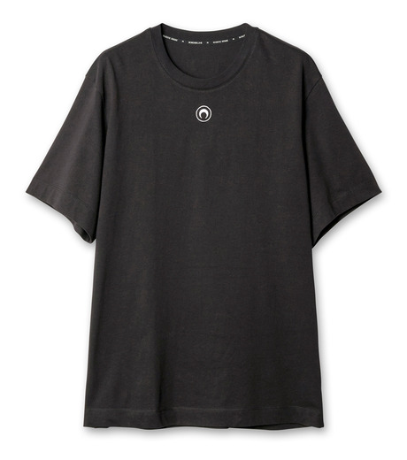 RESTIR - MARINE SERRE トップス　美品 Recycled Moon Jersey Second Skin Asymmetric Top • Marine Serre