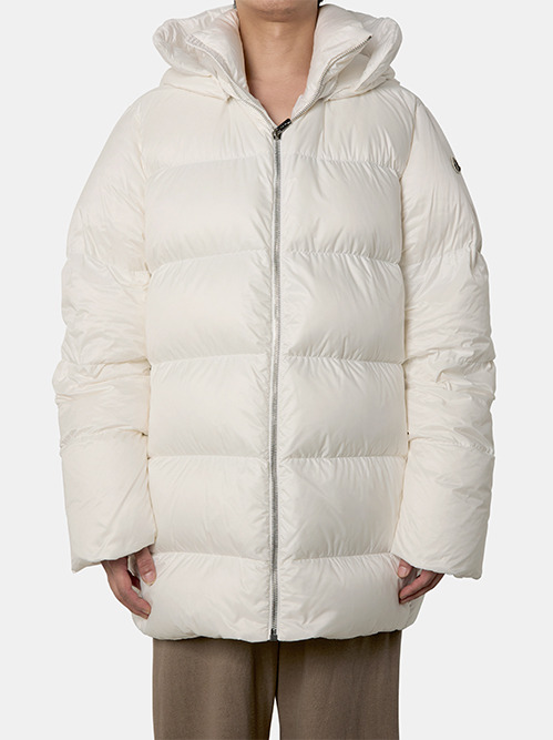 ダウンジャケット・コート MONCLER Moncler X Rick Owens MU02D1C02 Hooded Cyclopic Coat Rick Owens Moncler Hooded Cyclopic Coat Black – LESS 17