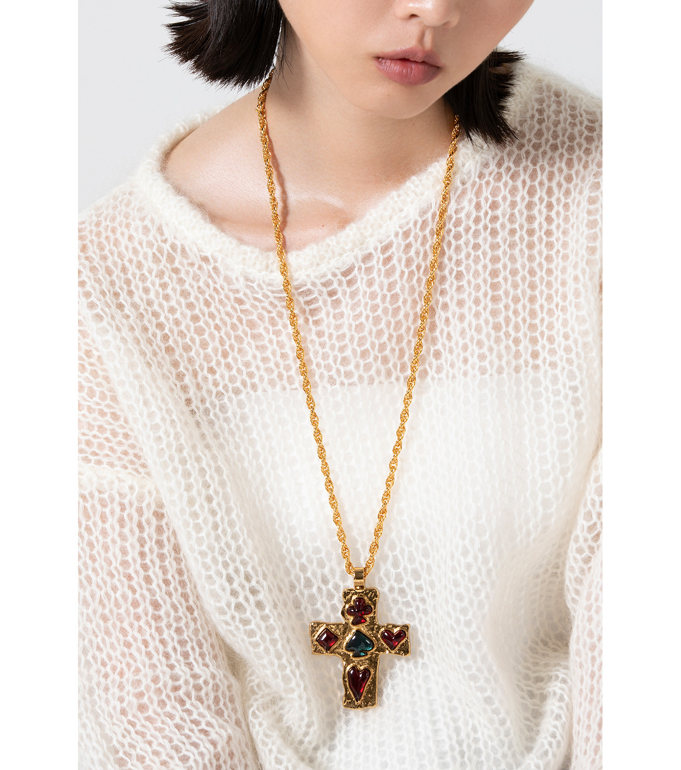 ME&ME COUTURE ビジューネックレス deicy mecouture ME&ME COUTURE ビジューネックレス deicy mecouture（Bijou de M