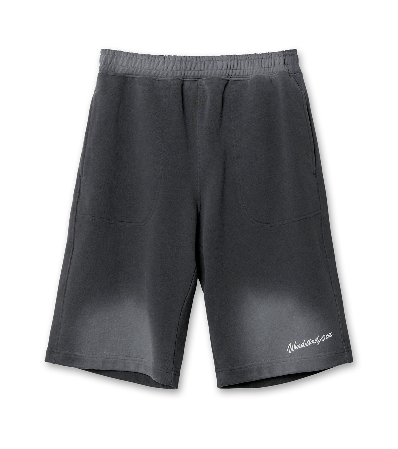 ウィンダンシー - WIND AND SEA | WASHED SUN SHORT-Charcoal | RESTIR 