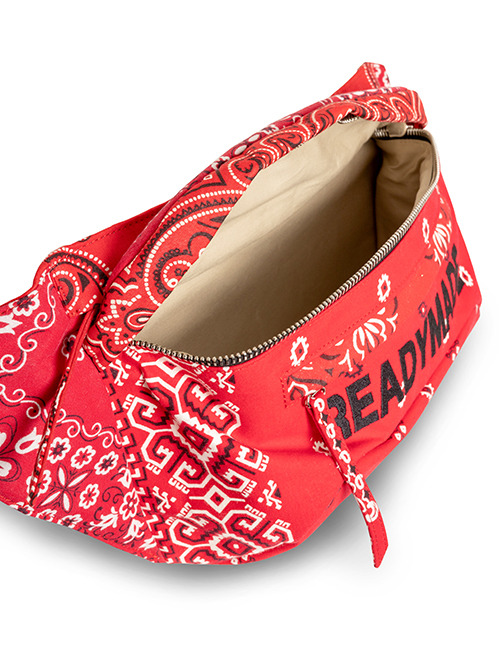 レディーメイド - READYMADE | RED BANDANA BELT BAG WITH