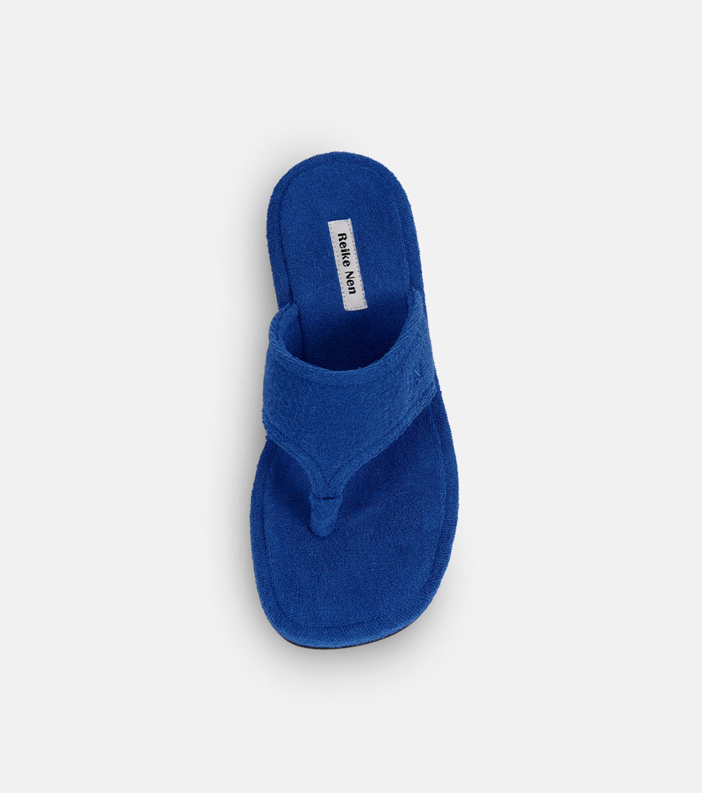 レイク ネン - Reike Nen | PADDED FLIP-FLOP HEELS-Blue-38の