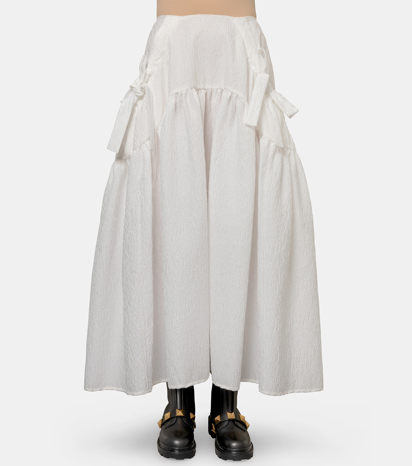 セシリーバンセン - Cecilie Bahnsen | Justice Skirt w/Gathered Pkts-White-8の通販 | RESTIR リステア セシリーバンセン - Cecilie Bahnsen | Justice Skirt w/Gathered Pkts-White-8の通販 | RESTIR リステア