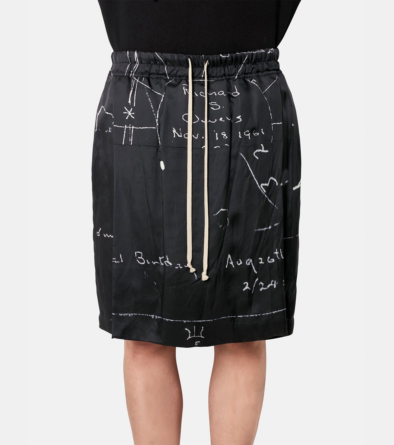 リック オウエンス - Rick Owens | KILTSHORTS-Black-48の通販