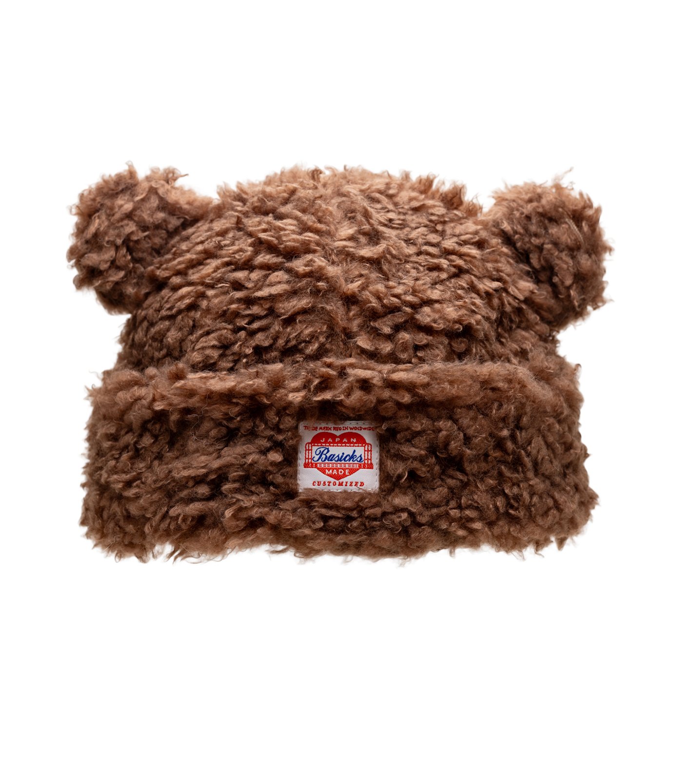 ベイシックス - BASICKS | Bear Beanie-Brown-Sの通販 | RESTIR リステア