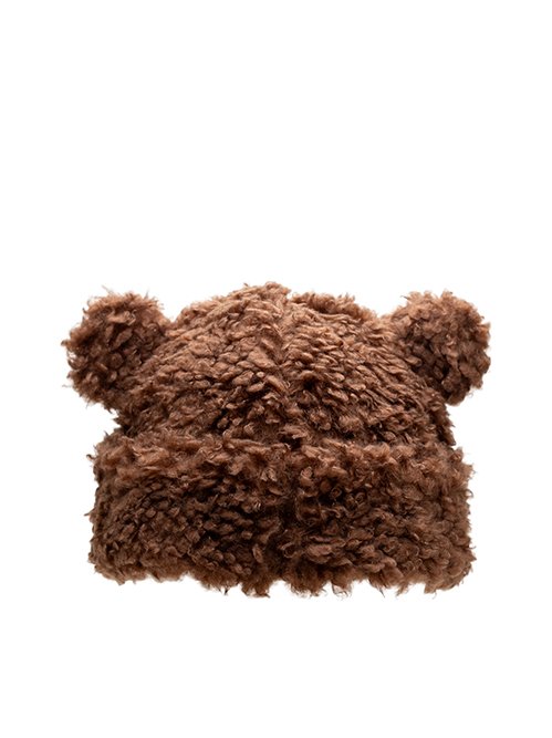 ベイシックス - BASICKS | Bear Beanie-Brown-Sの通販 | RESTIR