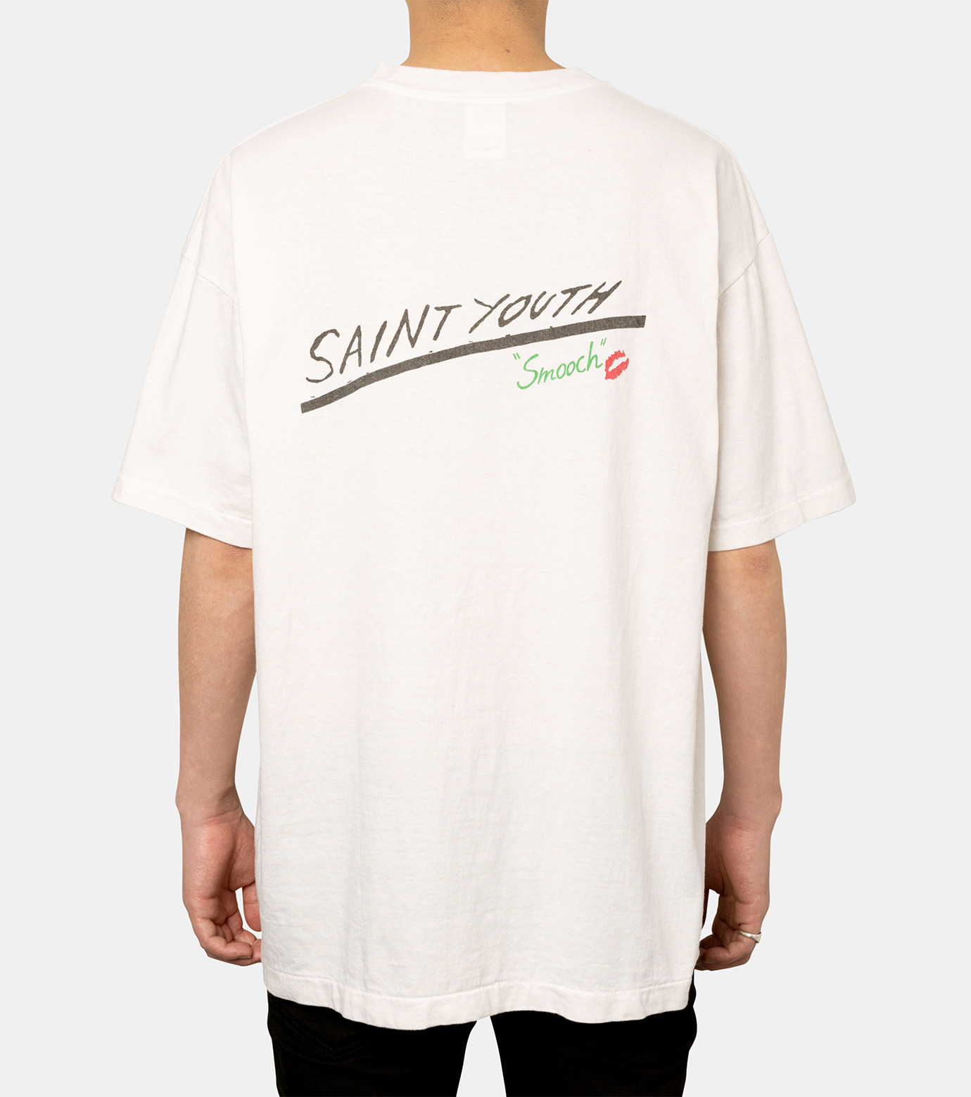 セント マイケル - ©️SAINT Mxxxxxx | SMOOCH TEE-White-Sの
