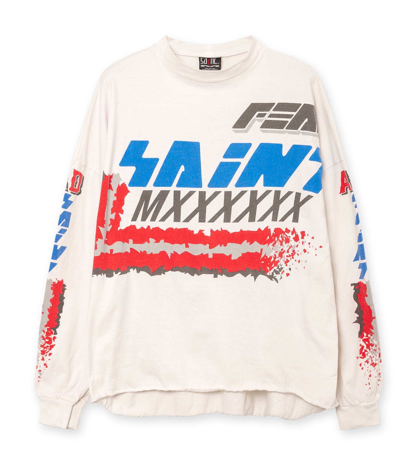 セント マイケル - ©️SAINT Mxxxxxx | MOTO LS TEE-White-Fの通販