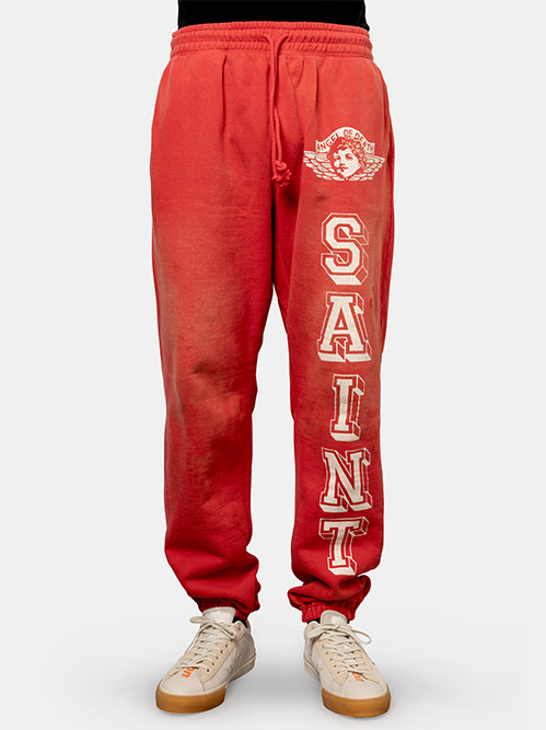セント マイケル - ©️SAINT Mxxxxxx | ANGEL SWEATPANTS-Red-S