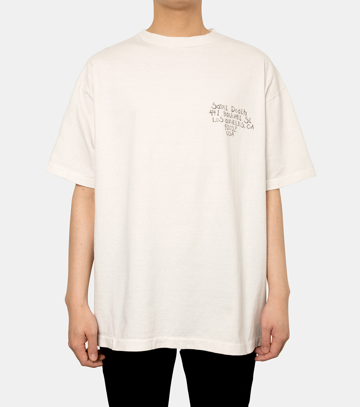 セント マイケル - ©️SAINT Mxxxxxx | SAINT DEATH TEE-White-Sの通販 