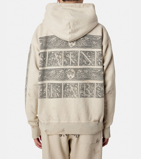 セント マイケル - ©️SAINT Mxxxxxx | DT HOODIE/MURAL-Gray-Sの通販