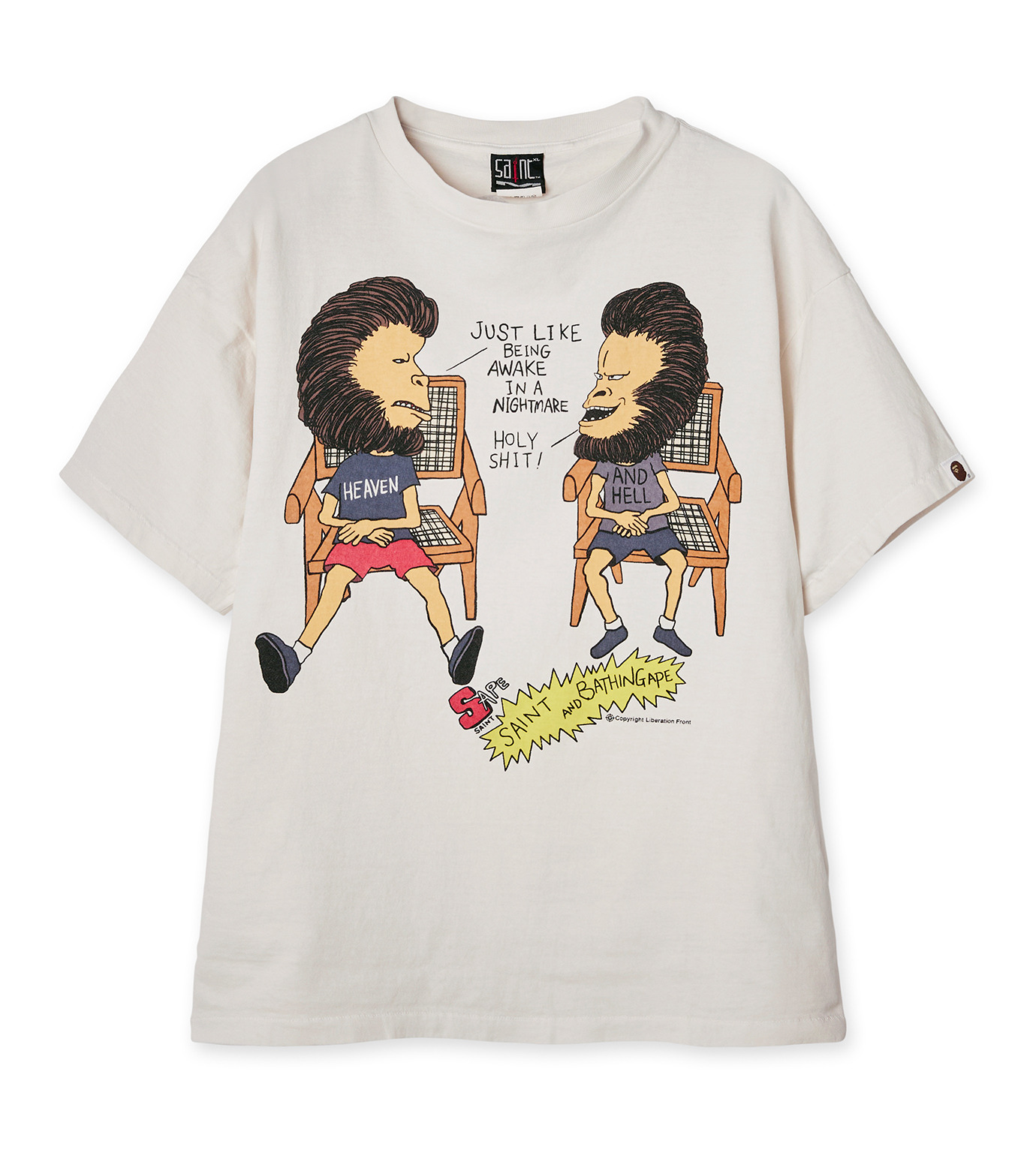 セント マイケル - ©️SAINT Mxxxxxx | AP_SS TEE | RESTIR リステア