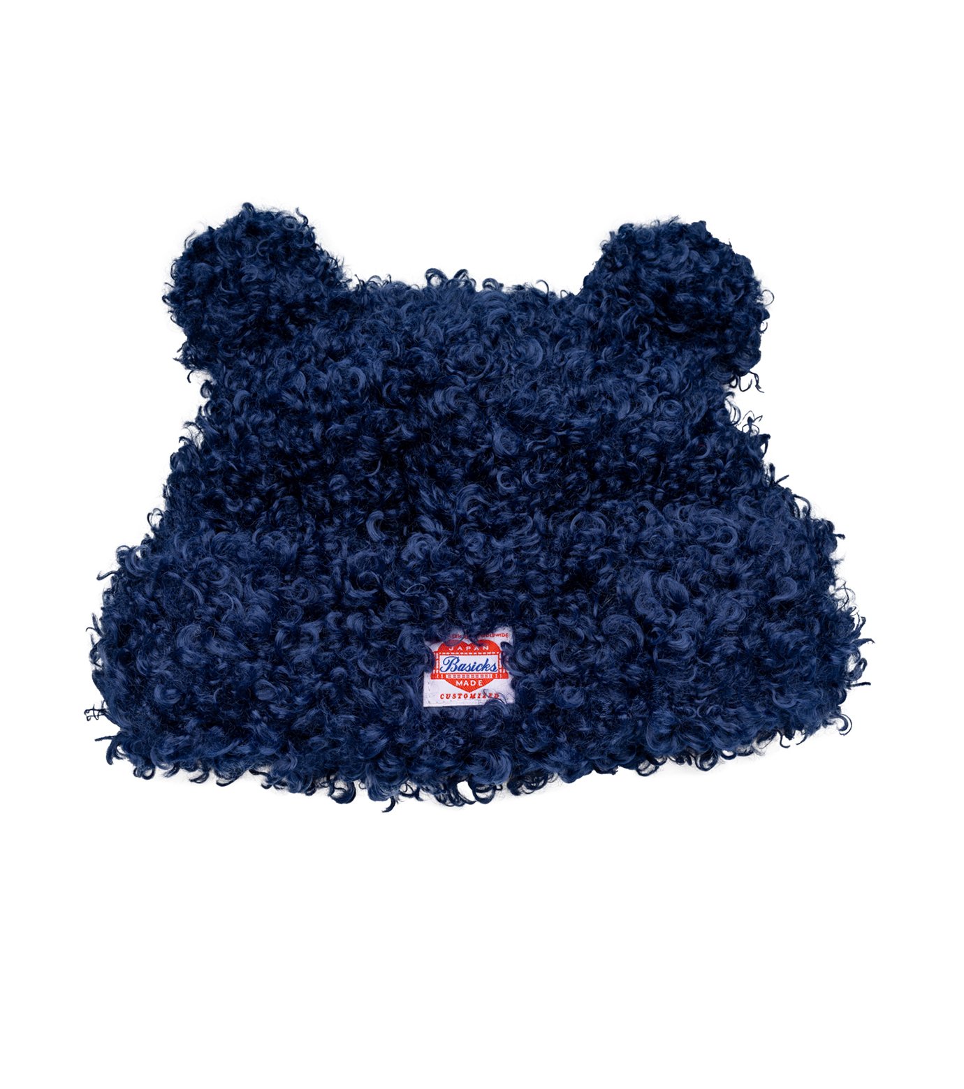 〈BASICKS〉 Bear Beanie BASICKS | Bear Beanie - black – FAB4 ONLINE STORE