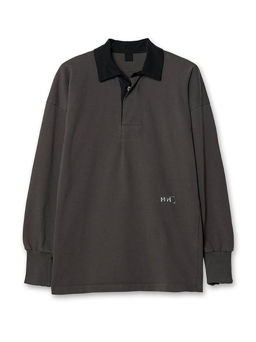 メゾン マルジェラ - Maison Margiela | Polo Shirt-Charcoal | RESTIR