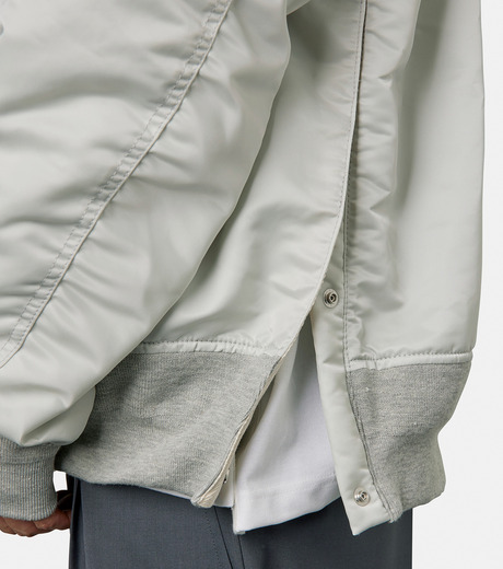 サカイ - sacai | Nylon Twill Blouson-Light Gray-1の通販 | RESTIR