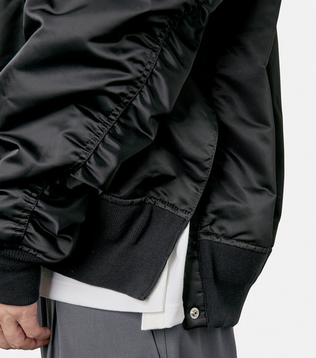 Sacai Nylon Twill Vest サイズ1 黒 新品同様 Nylon Twill Blouson | sacai Official Store サカイ オフィシャル