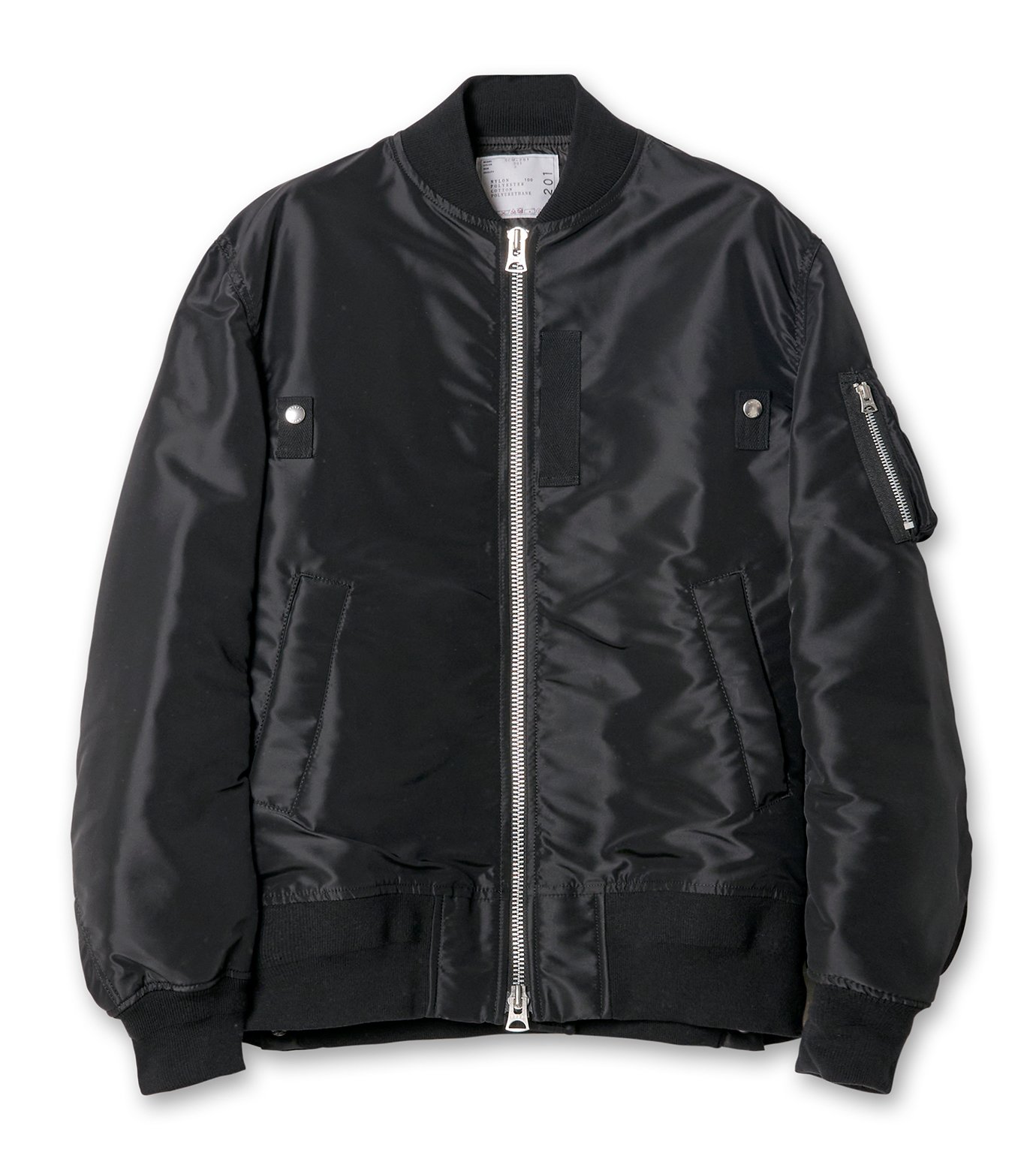 サカイ - sacai | Nylon Twill Blouson-Black-4の通販 | RESTIR リステア