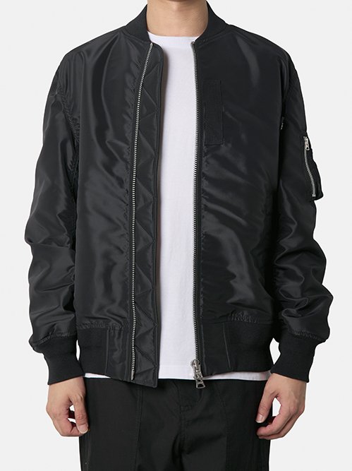 サカイ - sacai | Nylon Twill Blouson-Black-1の通販 | RESTIR