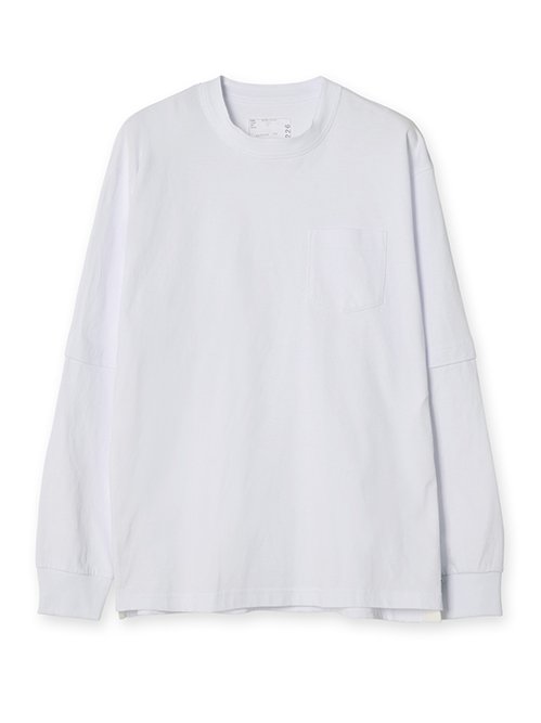 sacai s Cotton Jersey L/S T-Shirt