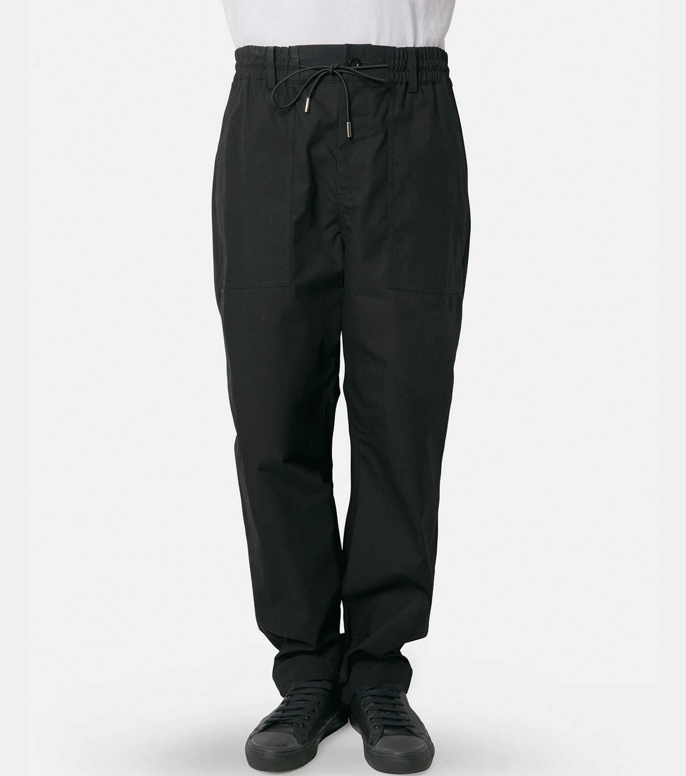 サカイ - sacai | Cotton Nylon Oxford Pants-Black-2の通販 | RESTIR