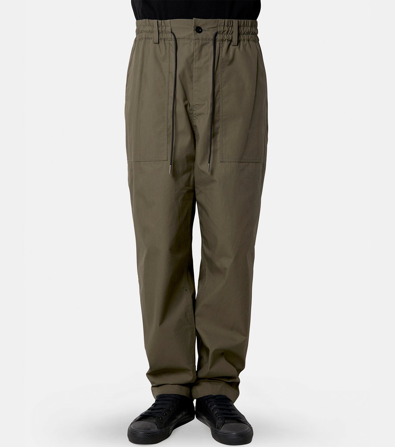 金*ー様 試着のみ美品sacai16-02442サカイネイティブ柄ポンチョ201 極美品】Sacai 21SS 異種ボタン 切替デザイン OXFORD COAT