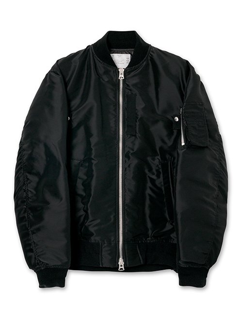 サカイ - sacai | Nylon Twill Blouson-Black-3の通販 | RESTIR リステア