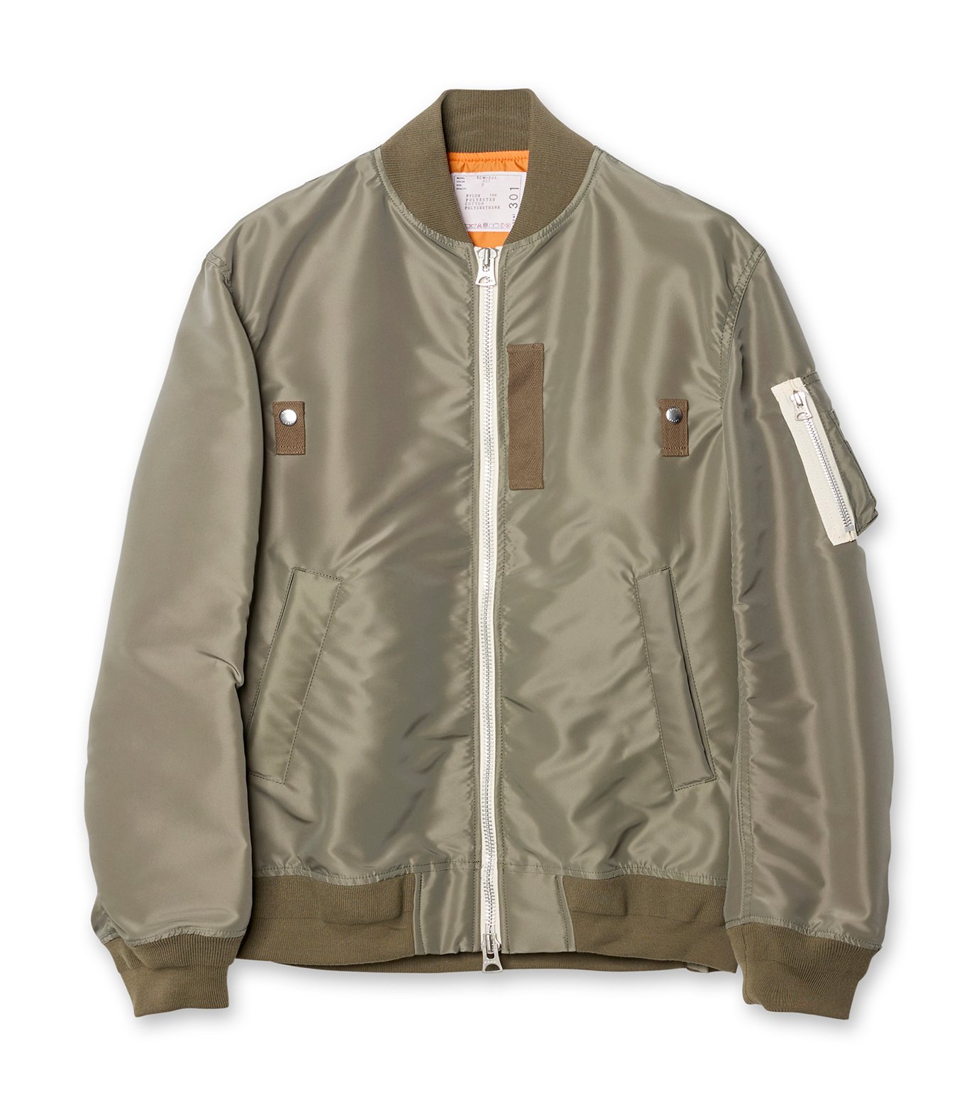 サカイ - sacai | Nylon Twill Blouson-Khaki-1の通販 | RESTIR リステア