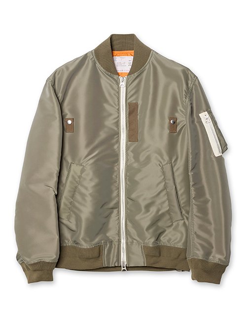 サカイ - sacai | Nylon Twill Blouson-Khaki-1の通販 | RESTIR リステア