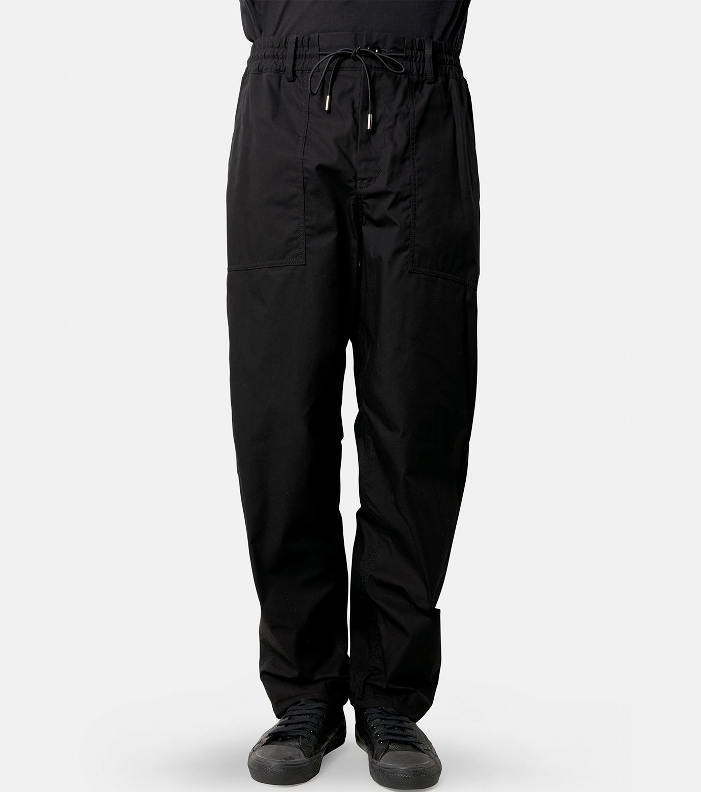 サカイ - sacai | Cotton Nylon Oxford Pants-Black-1の通販 | RESTIR