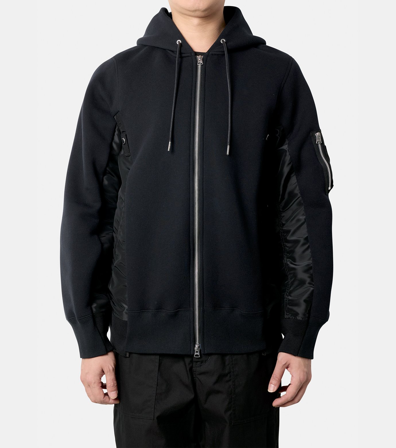 サカイ - sacai | Sponge Sweat x Nylon Twill | RESTIR リステア