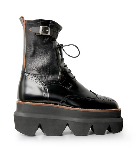 新品 sacai ウイングチップエンジニアブーツ サカイ Wingtip 38 sacaiwingtip engineer sock boots ウイングチップ エンジニア