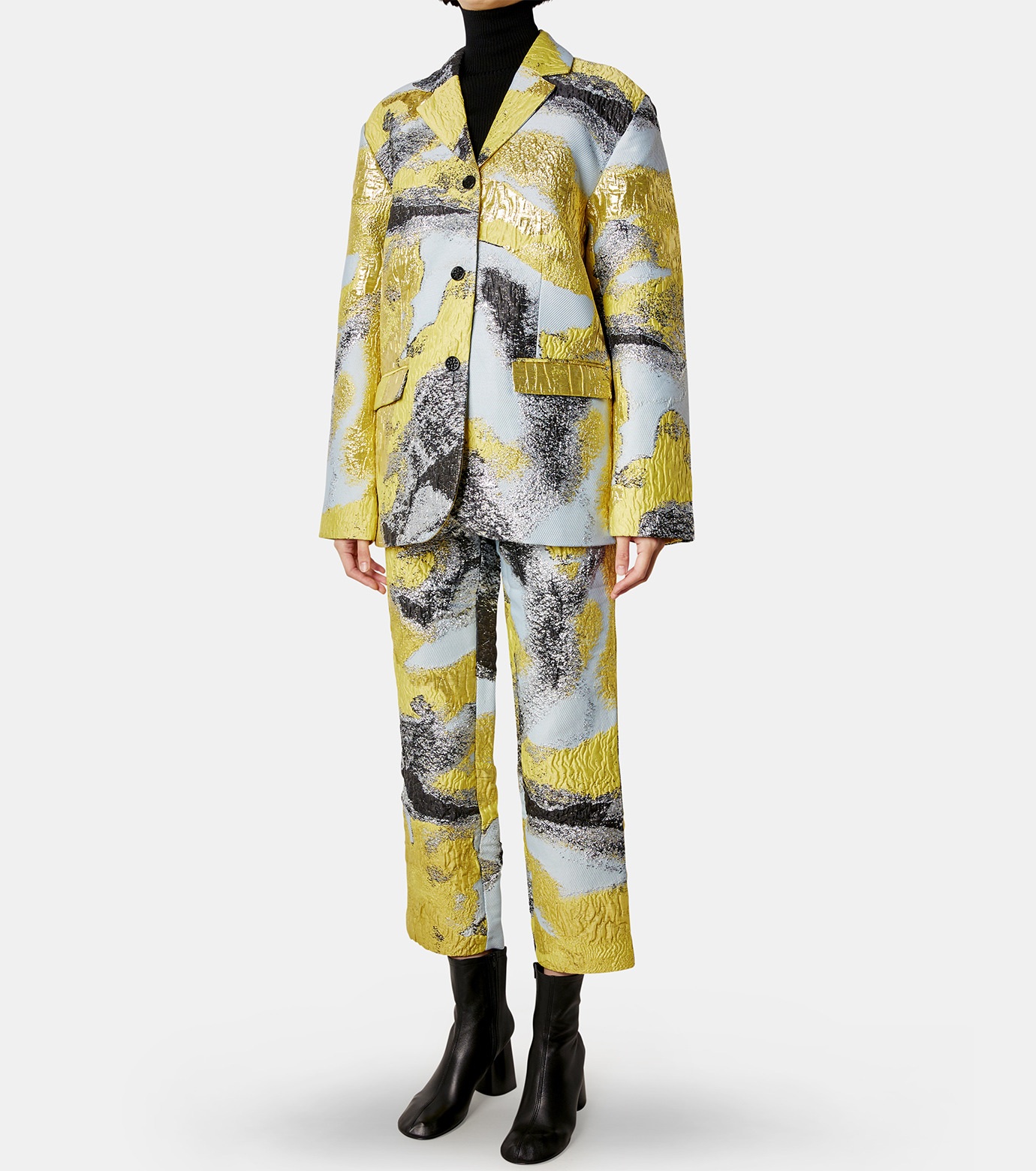 【関税込み】Stine Goya イエロー Frankie トラウザーズ Stine Goya Yellow Frankie Trousers - ShopStyle Dress Pants