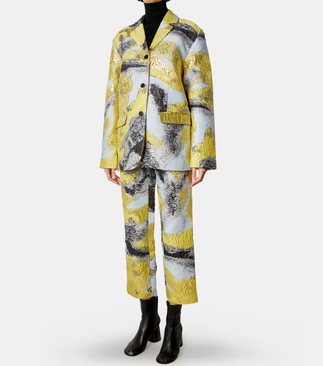 【関税込み】Stine Goya グリーン Izmir トラウザーズ Stine Goya Theo, 1923 Heavy Tailoring Blue | BSTN Store