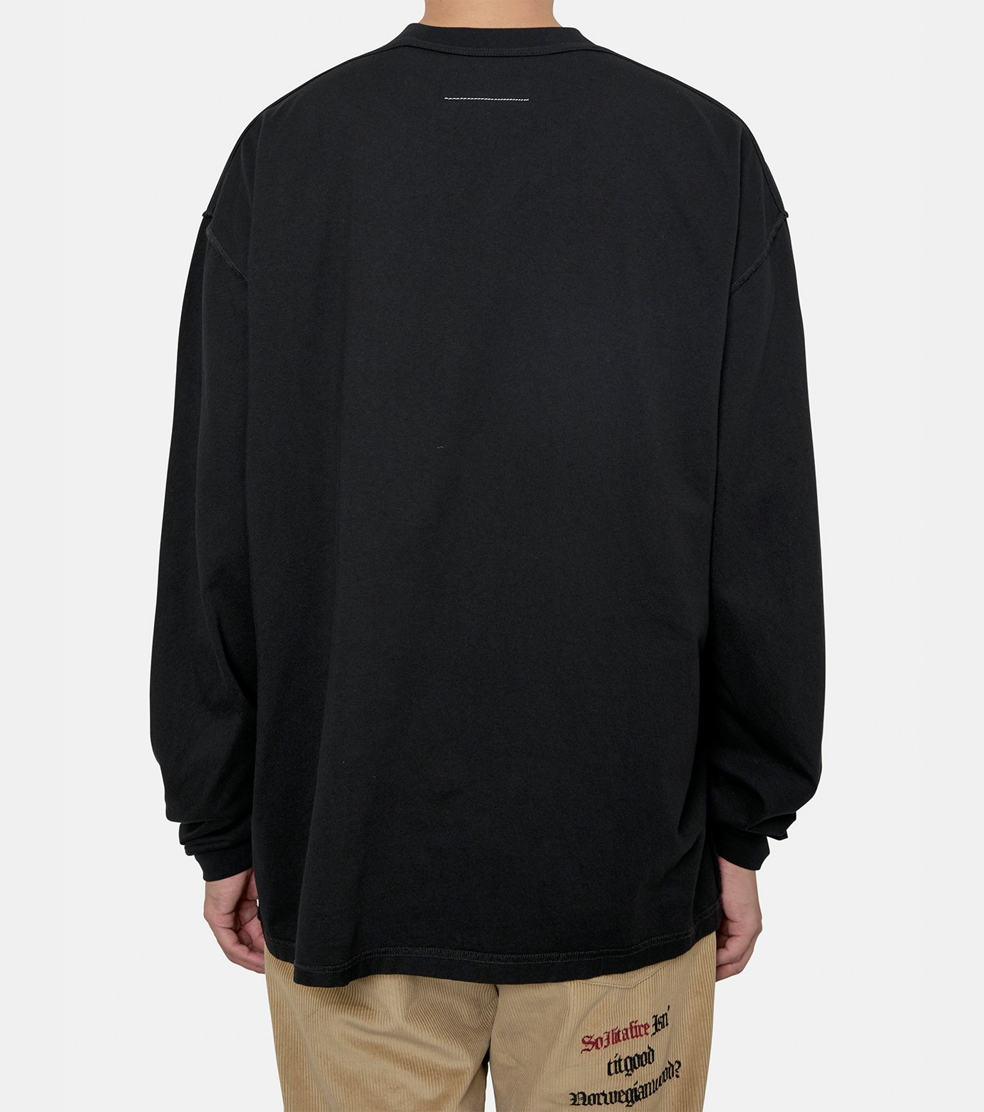 エムエムシックス - MM6 | Long-sleeved Top-Black-Mの通販 | RESTIR