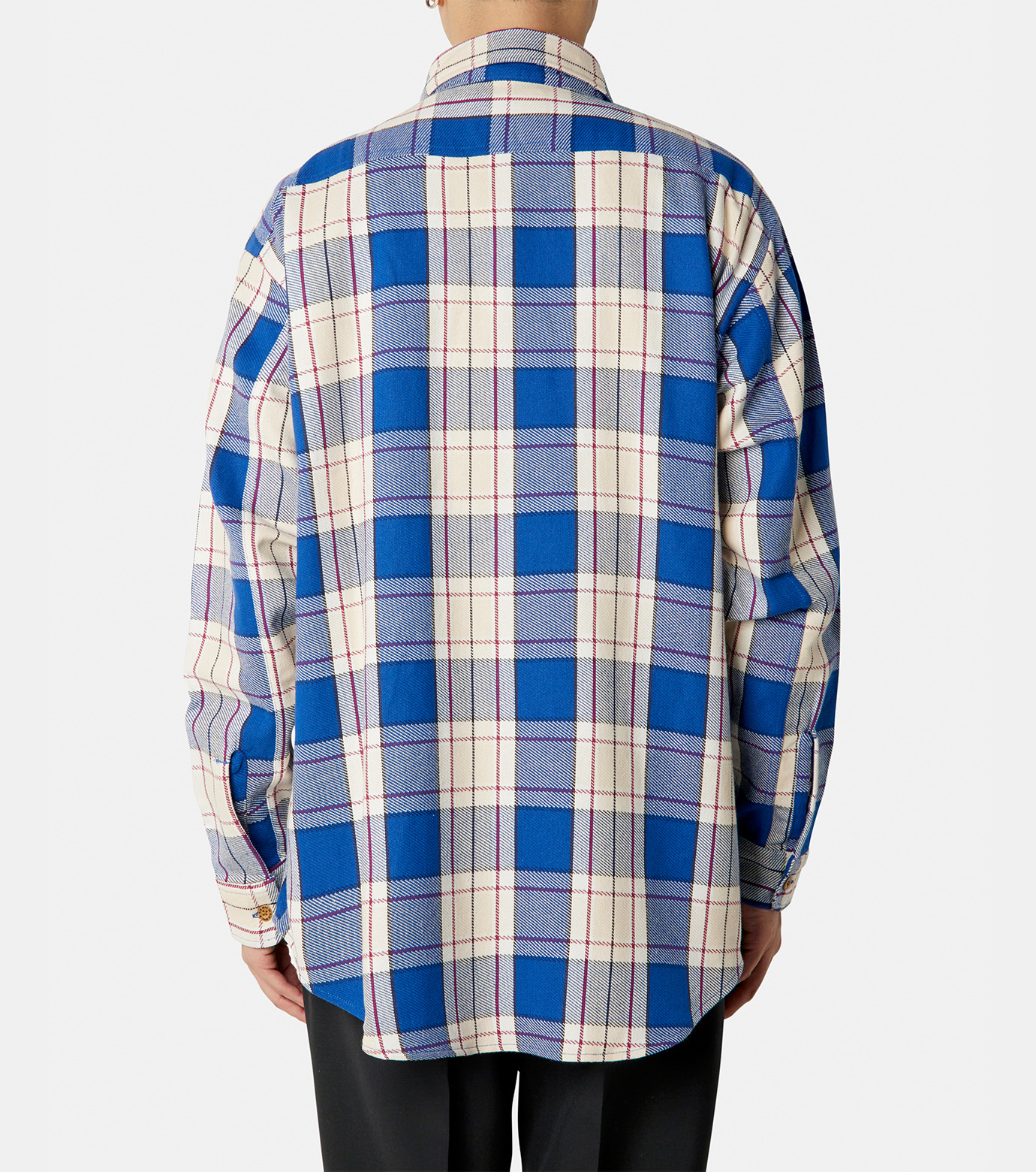 エヌ・ハリウッド - N.HOOLYWOOD | BIC MAC SHIRT-Blue-42の通販