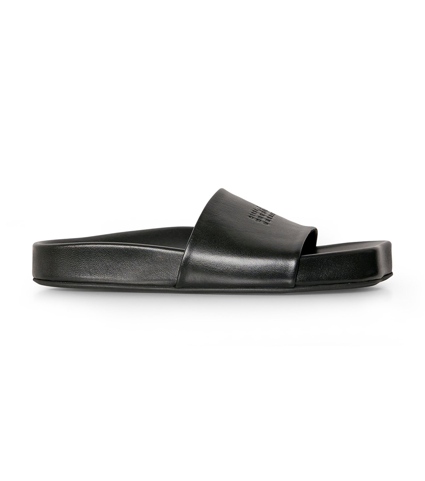MM6 エムエムシックス サンダル 黒 2122625Y0154 MM6 Maison Margiela(エムエム6 メゾン マルジェラ