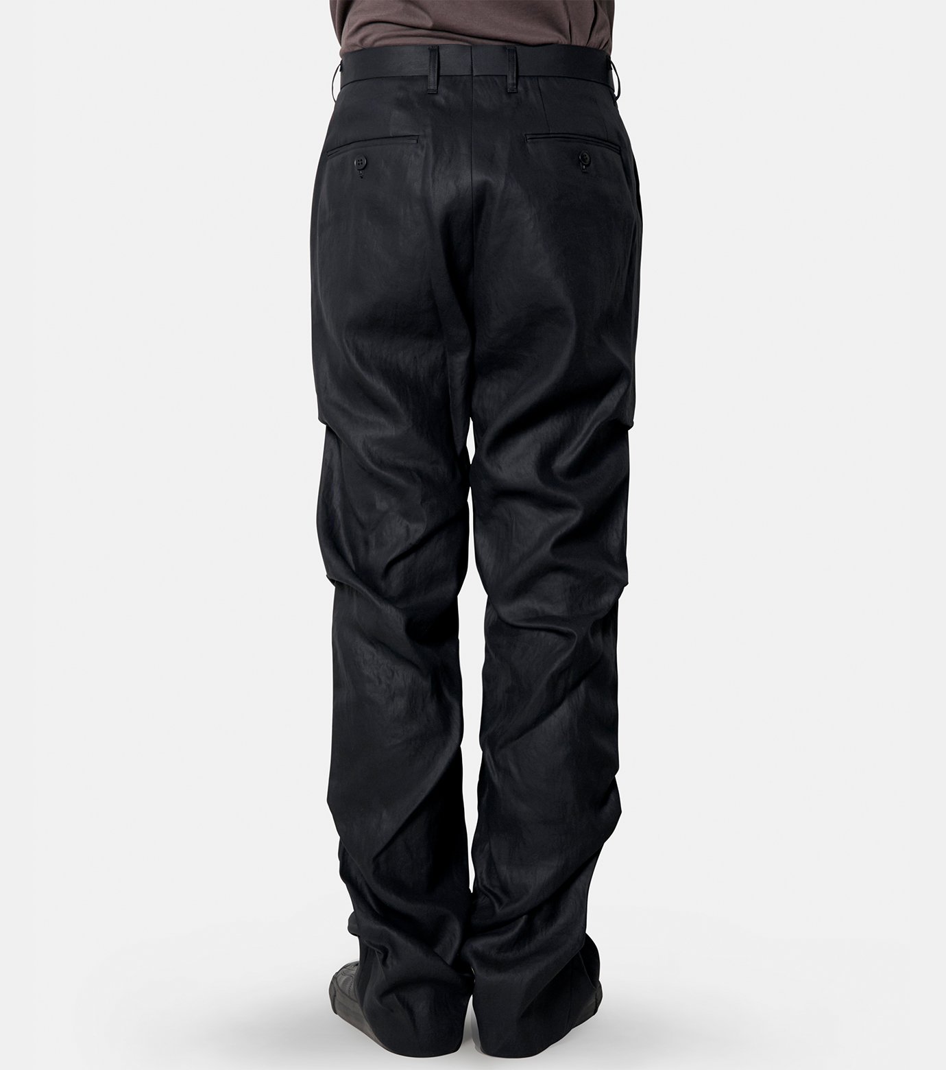 CONTRA-DEXTRA-AVENUE フラクション - FRACTION | EGON TROUSER-Black-46の通販 | RESTIR