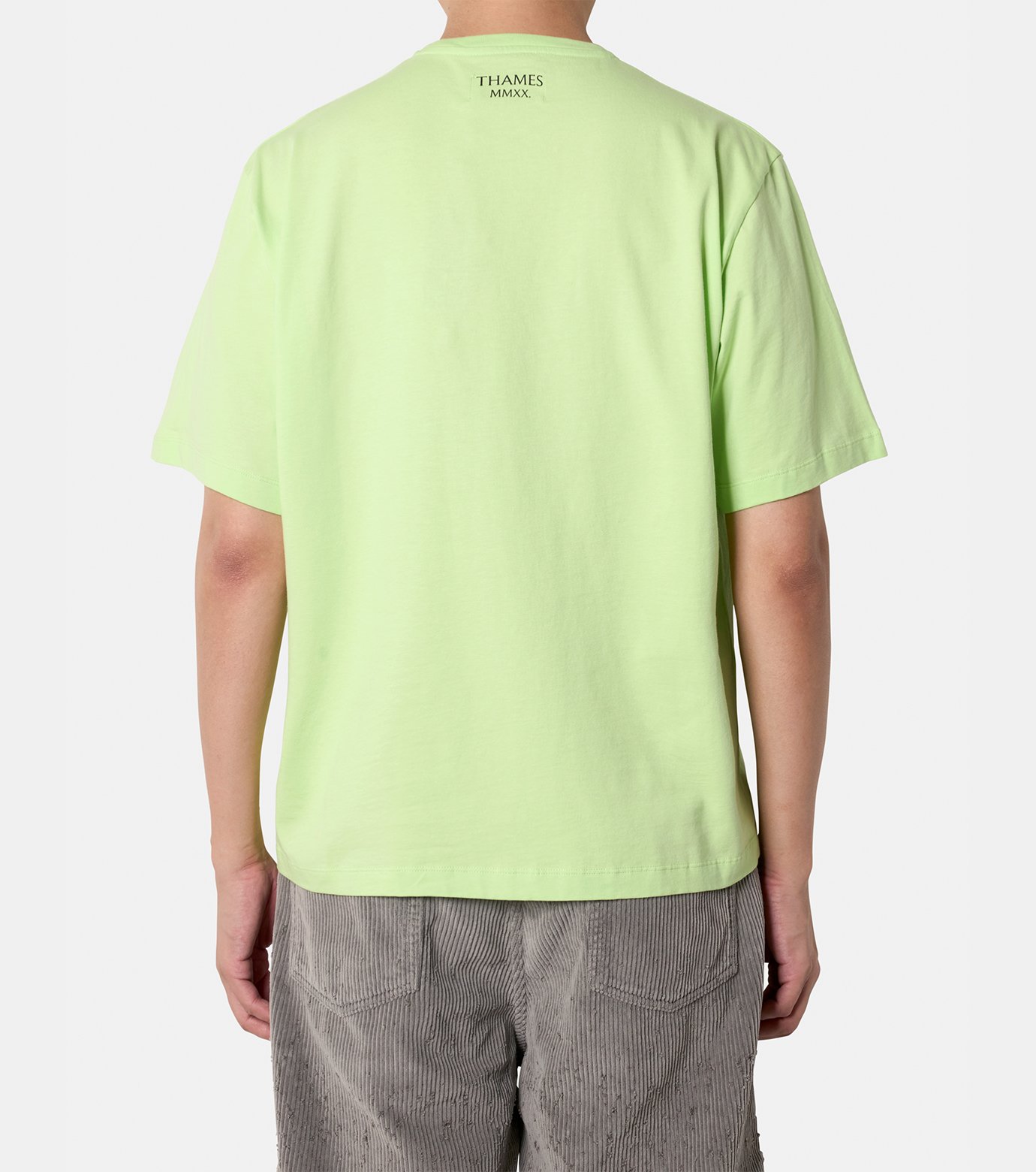 テムズ MMXX. - THAMES MMXX. | LETTERS TEE LIME-Green-Sの通販