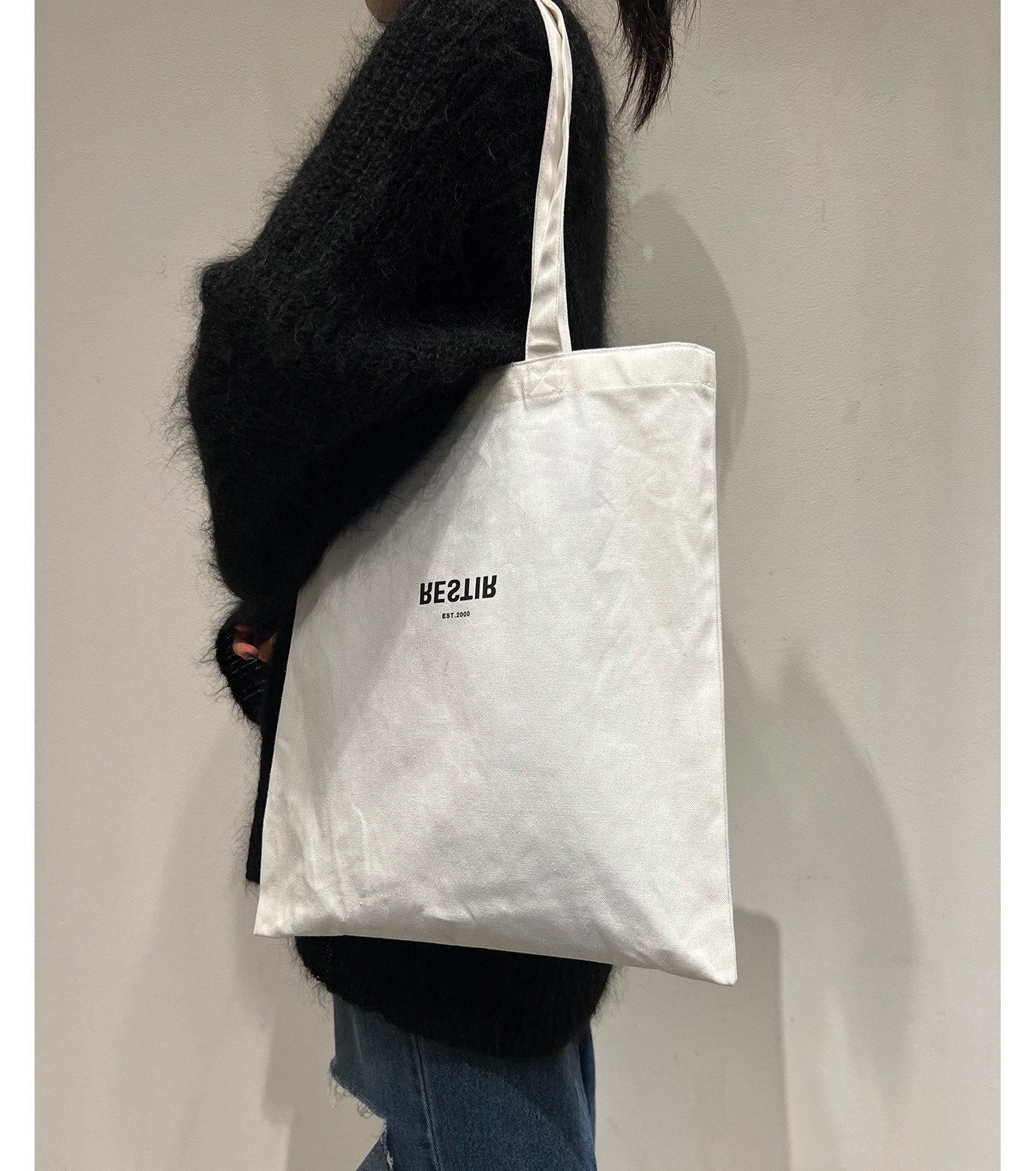 リステア - RESTIR | The Tote Bag White-White-Fの通販 | RESTIR リステア