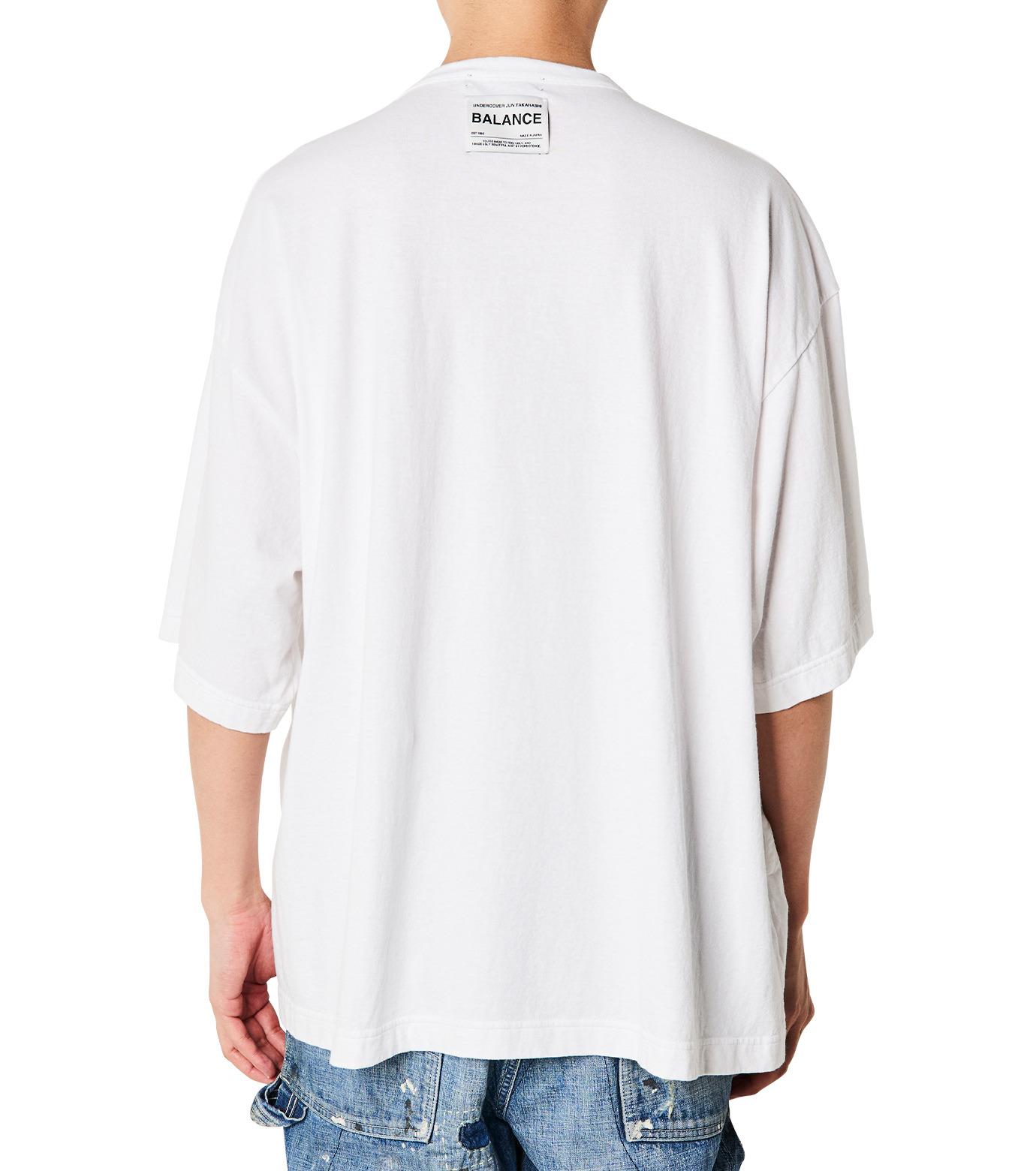 アンダーカバー - UNDERCOVER | T-SHIRT with PATCHES-White-3の
