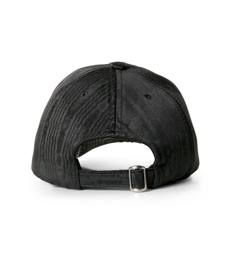 Marine Serre キャップ Regenerated Moire Baseball Cap UHG001 UHG001ACWOV0030_BK92BLACK_1.