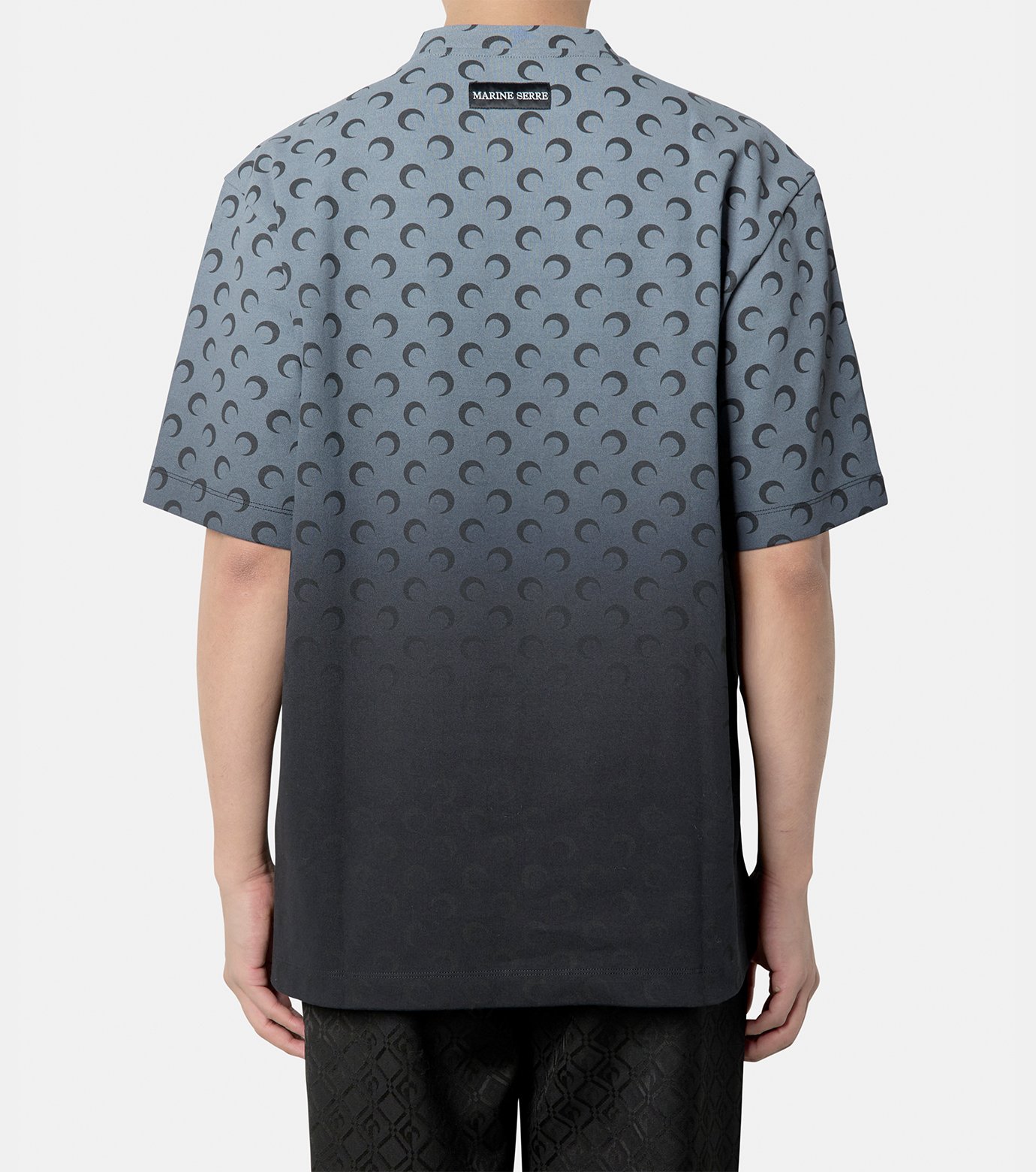 【関税込み】Marine Serre グレー ノースリーブTシャツ グレー（灰色）系 MARINE SERRE(マリーンセル) Tシャツ
