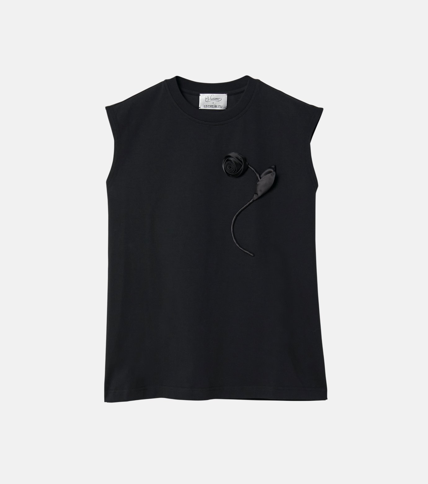 ヴィヴィアーノ - VIVIANO | Flower Applique Sleeveless | RESTIR