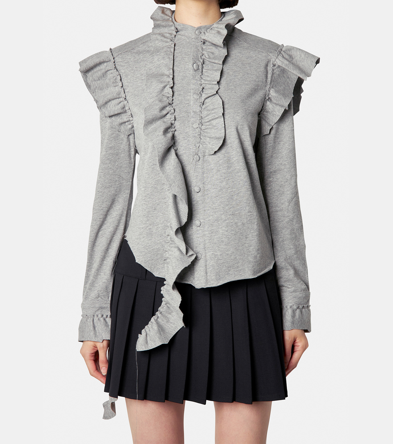 【新品】VETEMENTS ベトモン SCHOOL GIRLスカート 未使用 VETEMENTS ベトモン S ブルー×ピンク×イエロー SCHOOL