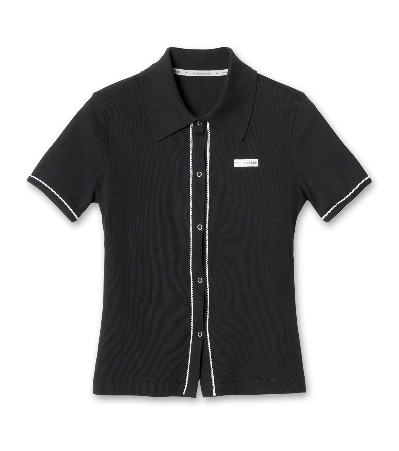 マリーン セル - MARINE SERRE | Cute 70s SS Polo | RESTIR リステア