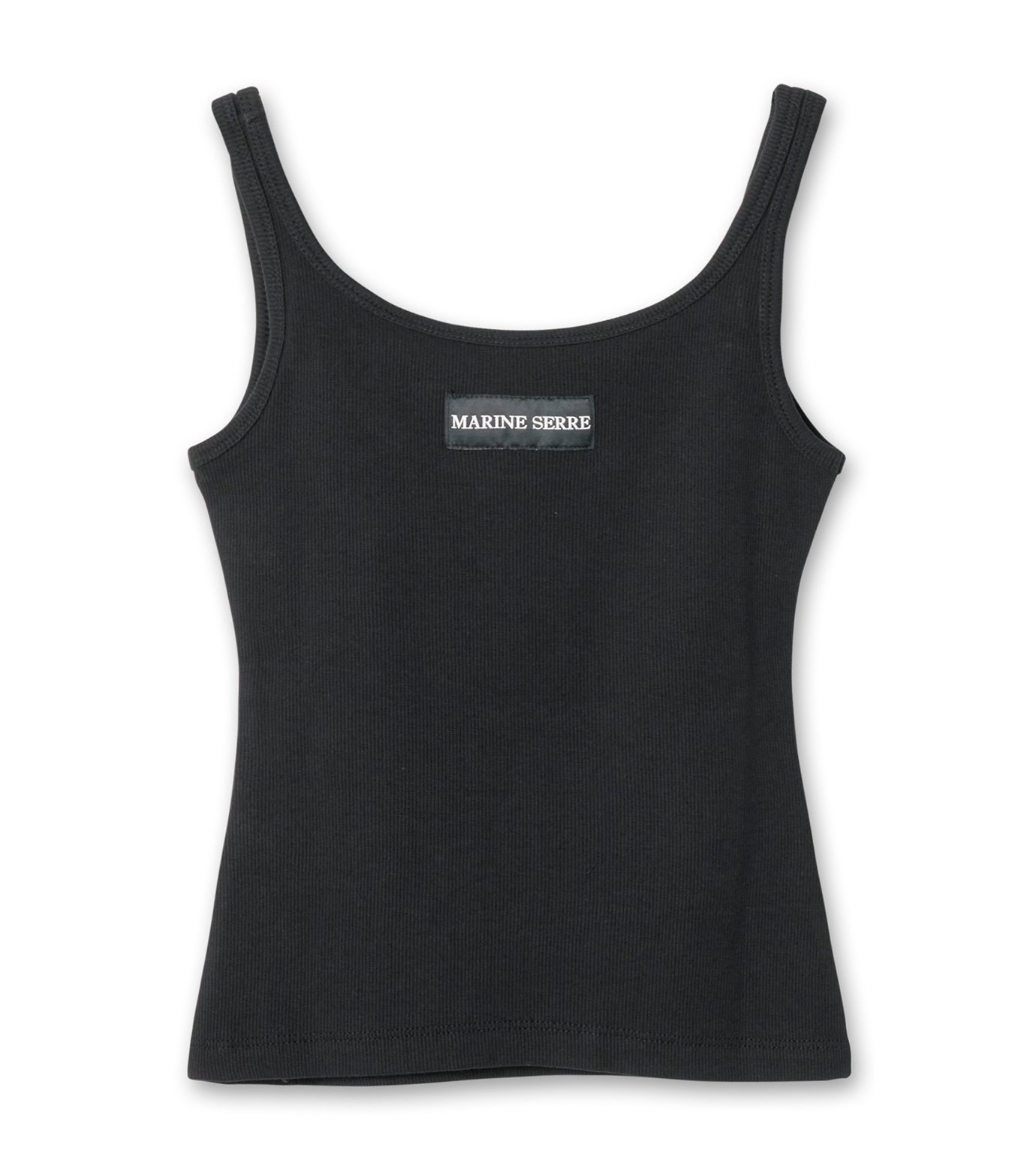 マリーン セル - MARINE SERRE | Moon Logo Ribbed Jersey Crop