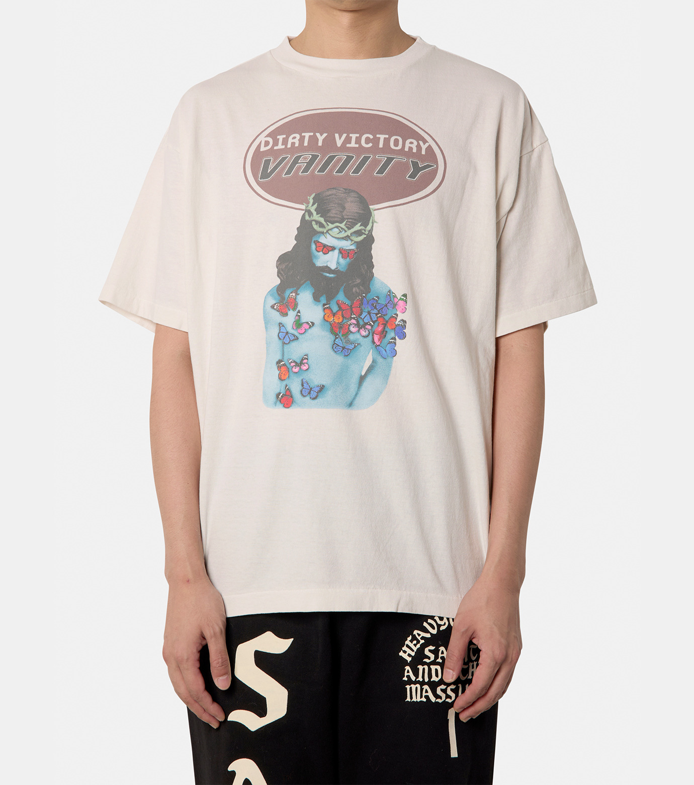 セント マイケル - ©️SAINT Mxxxxxx | SS TEE/VANITY-White-Sの